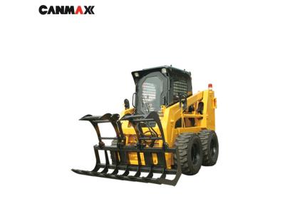 Canmax Skid Steer Loader Grasping Grass Machine, Fork Grapple for Sale