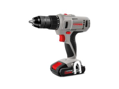 CROWN 18V Cordless Drill Driver 1.5 AH Lithium-ion Power Tools CT21056LM-1.5S