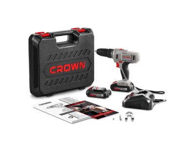 CROWN 18V Cordless Drill Driver Lithium Battery Power Tools CT21056L-1.5 BMC