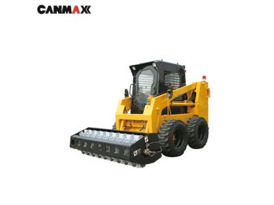 Compact Skid Steer Loader Css550 Canmax Roller Ice Breaking Machine for Sale