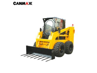 Popular Canmax Fertilizer Fork, Forklift Farm Machinery Equipment Skid Steer Loaders Used