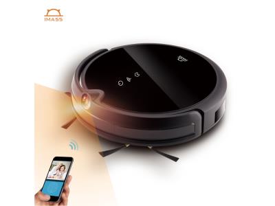 Smart Robot Vacuum Cleaner Sweep and Mop Function with Glass Touch Panel