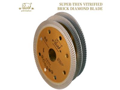 Gold Elephant 4 inch 105mm super-thin vitrified brick diamond blade