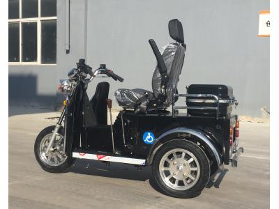 110CC Handicapped tricycle rear with small cargo box