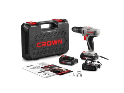 CROWN 14.4V Cordless Drill Handheld Electric Screwdriver Power Tools CT21055LM-1.5 BMC