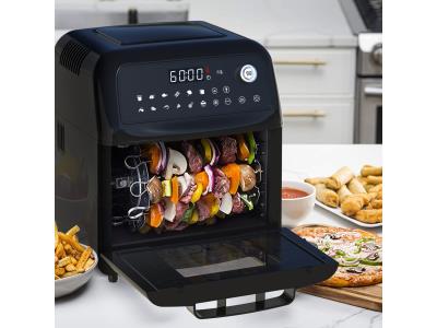10L Large Capacity Air Fryer Oven with Digital Touch Screen Controls 