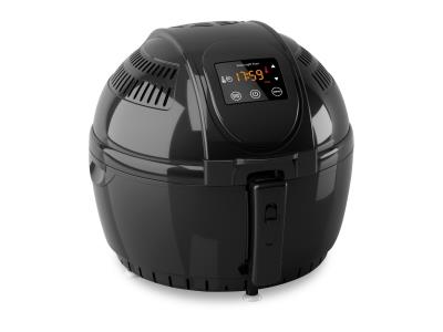 Electric hot air fryer with basket & fry pot,temperature control,timer,auto shut-off oven