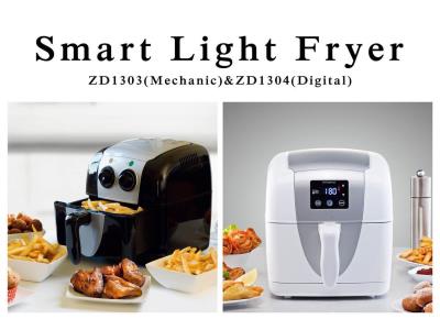 Compact Space saving electric hot air fryer oil-less healthy cooker with frypot & crack 