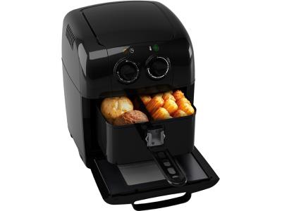 Mechanic air fryer with 3.3L basket & visible window,toaster air oven,dishwasher free 