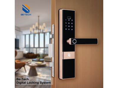 FINGERPRINT AND RFID CARD AND TOUCHPAD DIGITAL DOOR LOCK H3A5FMT-AN2