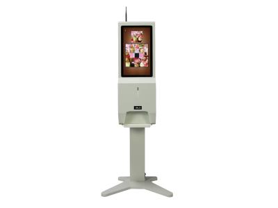 21.5inch advertising dgital signage  4K HD screen face recognition temperature  
