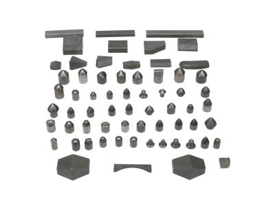 Tillage parts with tungsten carbide