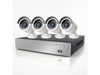 4 Channel Ultra HD 8MP Waterproof Night Vision CCTV Camera System Kit
