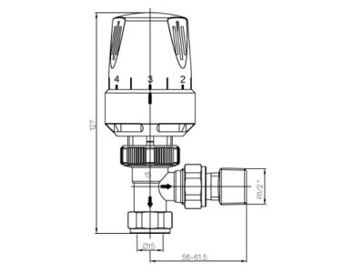 B00092 Thermostatic Radiator Valves 