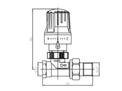 B00101 Thermostatic Radiator Valves 