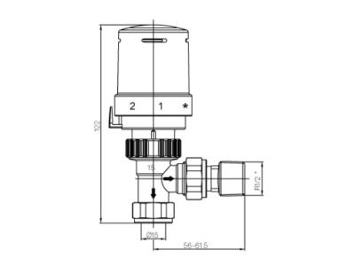 B00117 Thermostatic Radiator Valves 