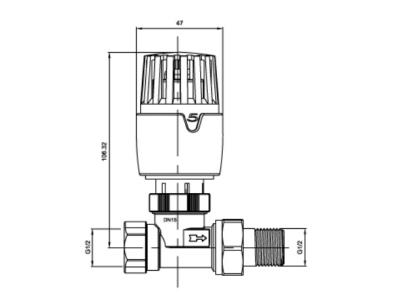 B00021 Thermostatic Radiator Valves 