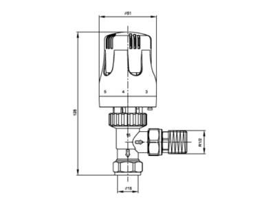 B00074 Thermostatic Radiator Valves 