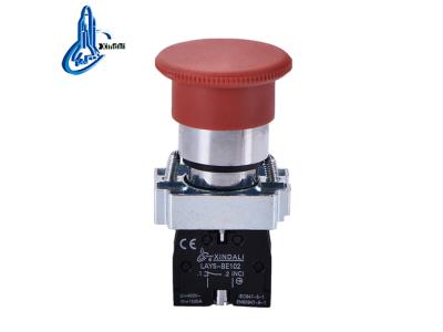 LAY5-BC42 electrical mushroom red stop emergency push button switch