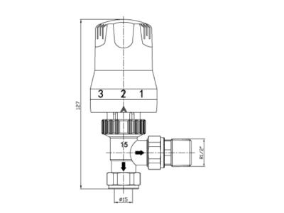 B00119 Thermostatic Radiator Valves 