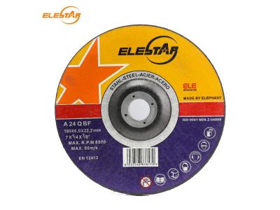 ELE Star Factory Price 7 inch grinding wheel 180mm grinding disc for metal 