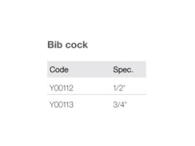 Bib cock Y00112,Y00113