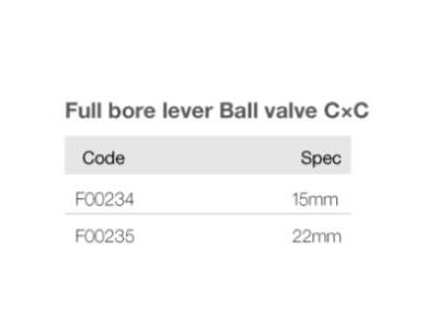 Ball valves Y00234