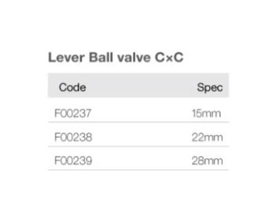 Ball valves Y00237