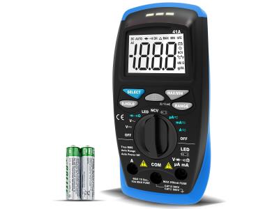 Pro Digital Multimeter 200V 10A TrueRMS Current NCV Voltage Resistance LED Test HP-41A