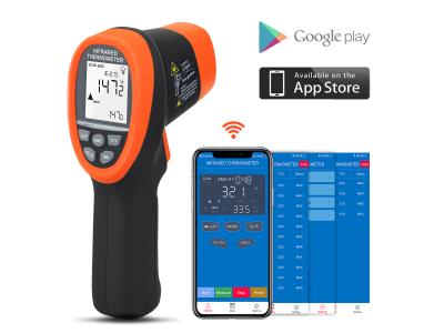IR Infrared Thermometer Handhold -50-800C/-58-1472'F  HP-985C-APP with bluetooth