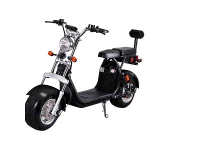 60V 12AH Rang:40-48KM EEC COC Fat Tire Electric Scooter for adults 18 inch widewheel Elect