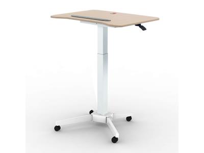 Gas-Spring Height-Adjustable Teapoy Speech Table-HDDG005-1FA