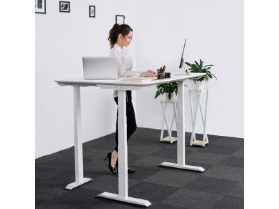 L-Type Electric Height-Adjustable Desk-HDDE004