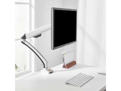 Computer Monitor Desk Mount Stand for One LCD Flat Screen Monitor-HDMG001-1