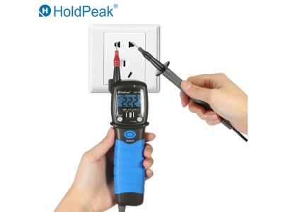 HoldPeak HP-38C AC/DC Pen Type Digital Multimeter Voltage LCD Digital DC Voltage Meter Cap