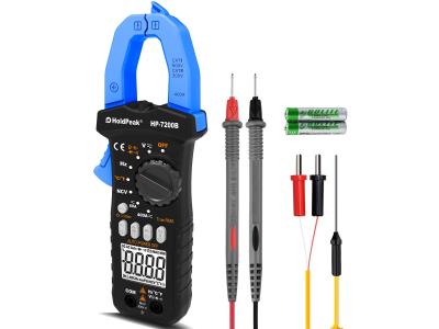 HoldPeak HP-7200B Digital Clamp Multimeter Temperature Tester 6000 Counts DC Current