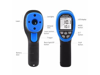 Double Laser HoldPeak HP-1500 Digital Infrared Thermometer -50~1500 Non Contact tester