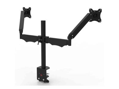 Spring Computer Monitor Desk Mount Stand for Dual LCD Flat Screen Monitor-HDMS001-2