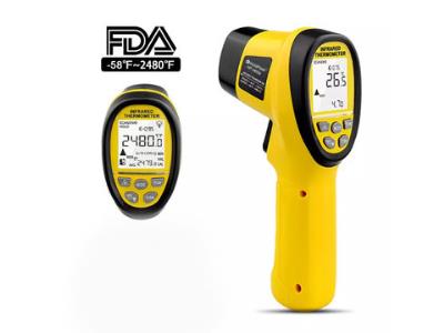 IR Thermometer (-50桫1360) Digital Infrared Thermometer Dual Laser Temperature Gun