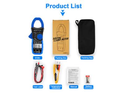 HoldPeak HP-870N Auto Range Multimetro Digital Clamp Meter Multimeter