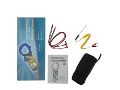 HoldPeak HP-850D 2000A Clamp Meter with Frequency Temperature Capacitance Duty Cycle Test