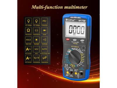HP-770M Auto Range RMS Detector AC/DC Ammeter Voltmeter Ohm NCV HFE