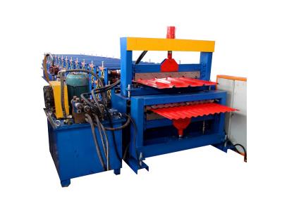 double layer corrugated forming machine iron sheet making machine drywall metal roofing  m