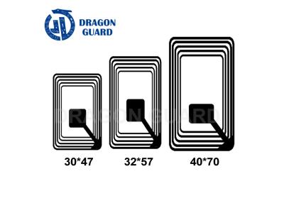 DRAGON GUARD RF Label Shoplifting Alarm Eas System Rf Soft Label EAS 8.2mhz Rl30*50mm