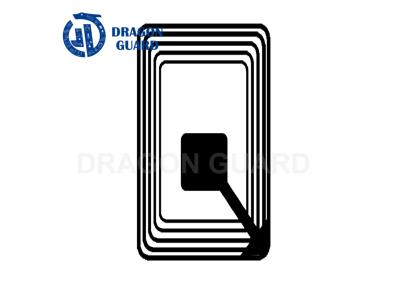 DRAGON GUARD RF Label Shoplifting Alarm Eas System Rf Soft Label EAS 8.2mhz Rl30*50mm