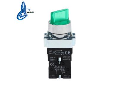 LAY5-BK2365 3 position switch 120v led light or button with spring return