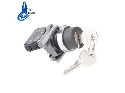 LAY4-BG21 electrical switch keylock push button switch 2 position with key 