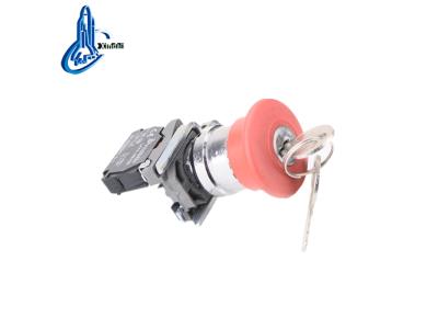 LAY4-BS142  elevator emergency key mushroom push button switch with key