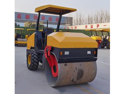 High quality shandong road roller compactor 4 ton single drum soil road roller for price