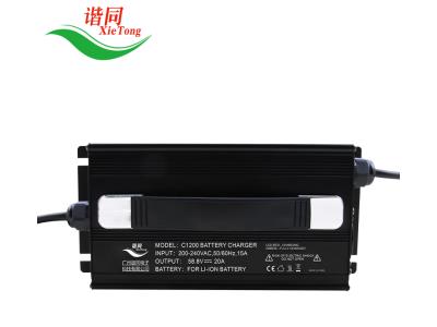 C1200 20S 73V 15A LiFePO4 CE certification battery charger for E-bike/Motorcycle/Scooter